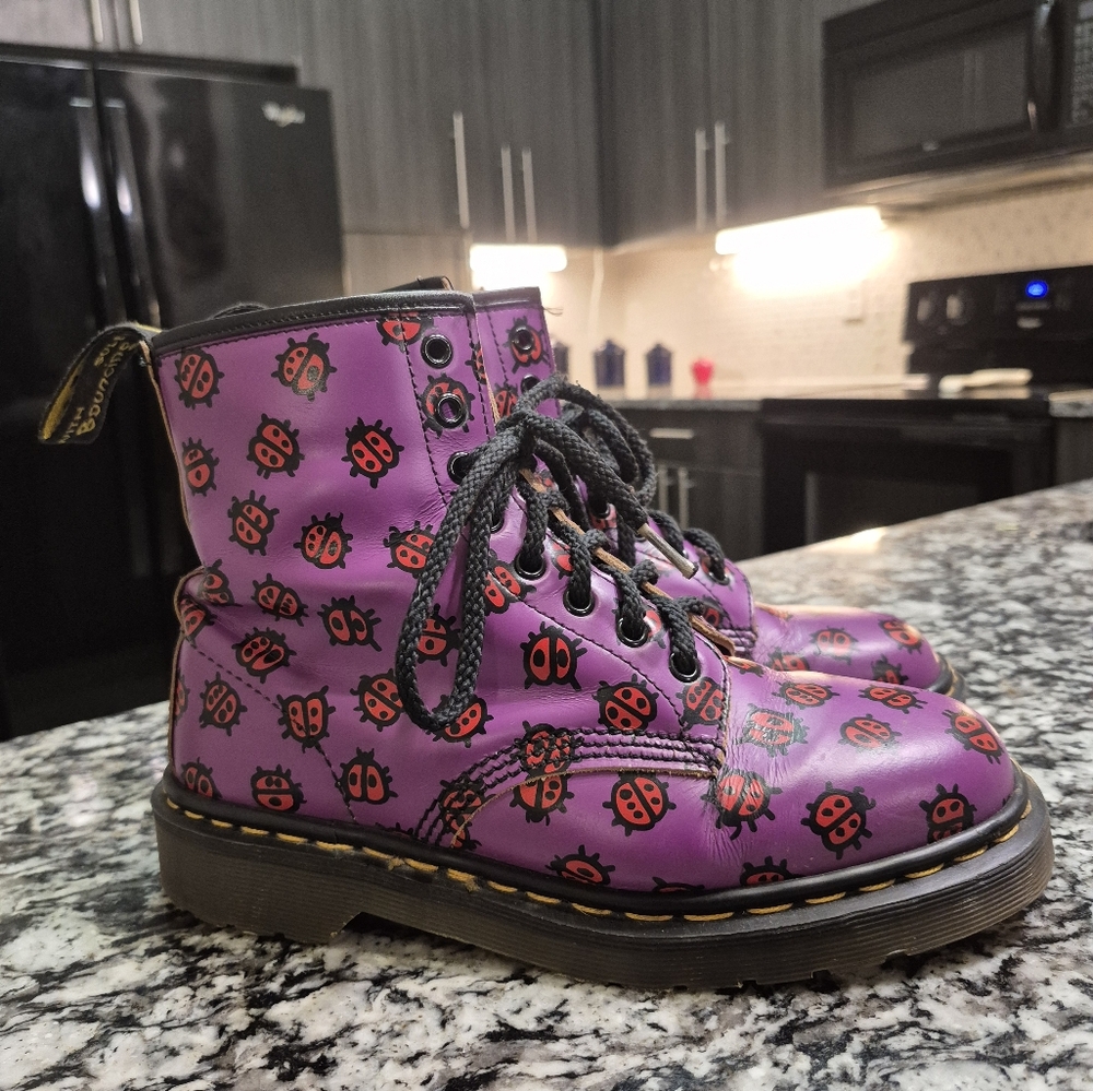 SOLD Dr. Martens | Ladybug 1460s | Size 8